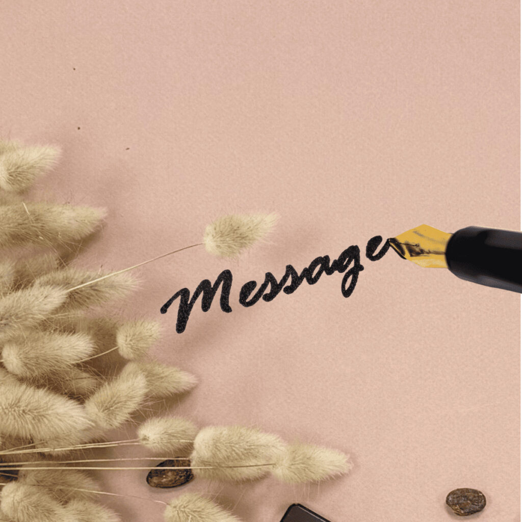 Personnaliser commande avec message