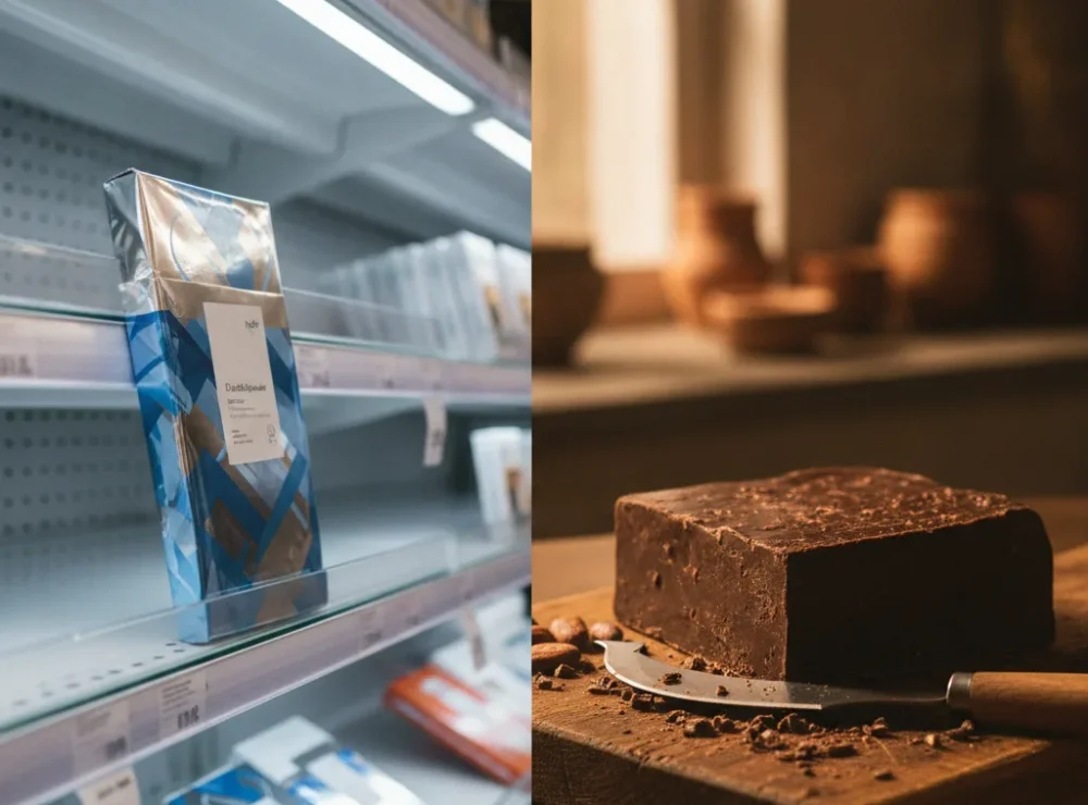 Chocolat industriel vs artisanal | 7 différences à connaître - chocolat industriel artisanal